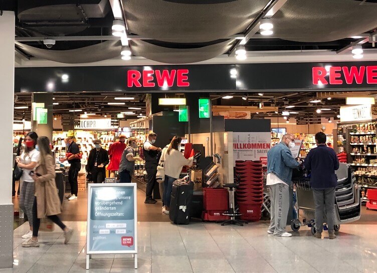 REWE　デュッセルドルフ空港