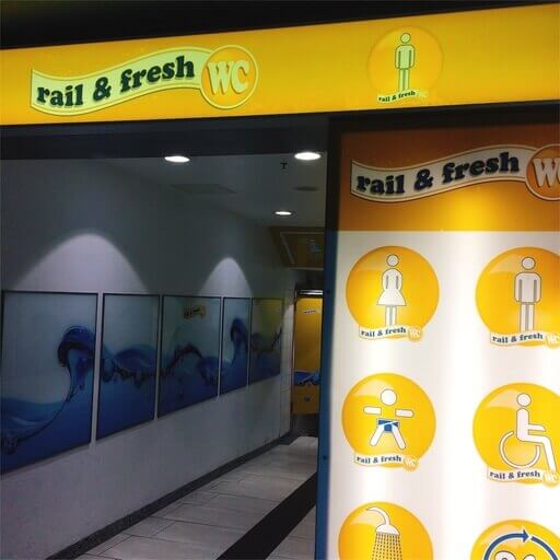 rail＆fresh WC-Center