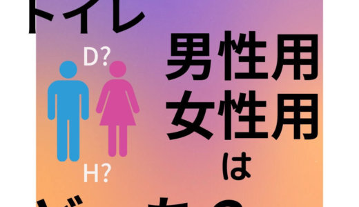 【ドイツのトイレ】男性用？女性用？男女の見分け方を覚えておこう！