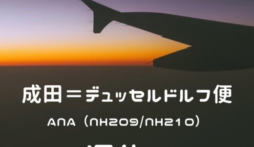 【ANAドイツ直行便】成田＝デュッセルドルフ運休続行｜2024年度ダイヤ